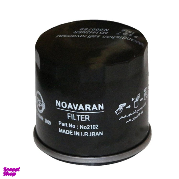 فیلتر روغن خودرو نوآوران مدل NO2102 مناسب اطلس