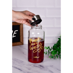 بطری یونیک طرح drink more water کد 3054-4