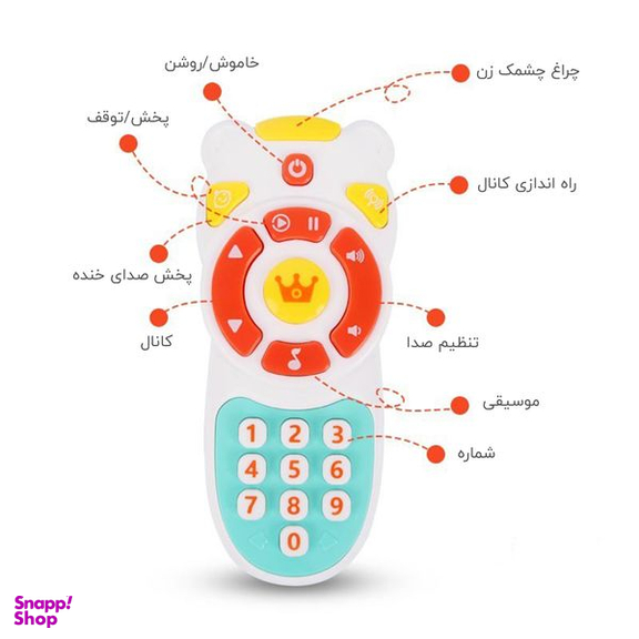 بازی آموزشی هانگر مدل Funny Controller He 0529