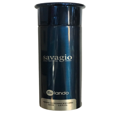 اسپری بدن مردانه بای لندو مدل sauvage حجم 200 میلی‌لیتر