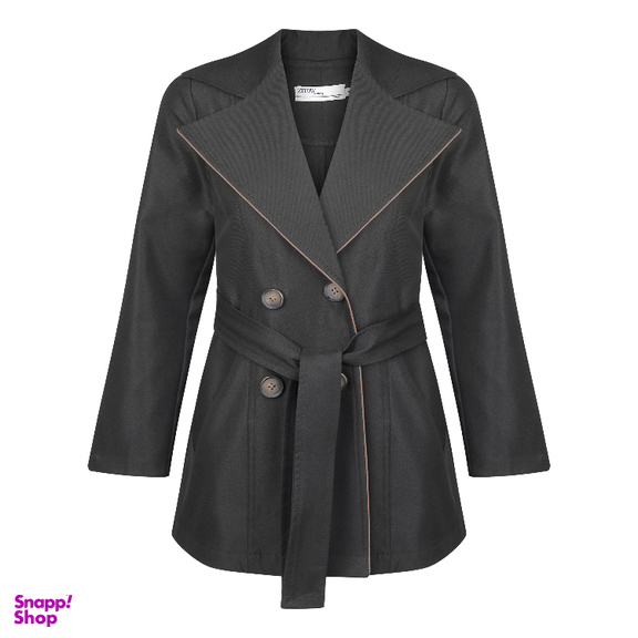 کت پاییزه زنانه مدل ZITZ464 رنگ مشکی