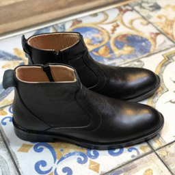 نیم بوت مردانه سهند چرم مدل پویا