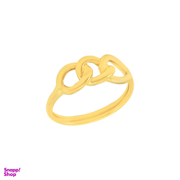 انگشتر طلا 18 عیار زنانه میو گلد مدل کارتیه کد R1558 سایز 53