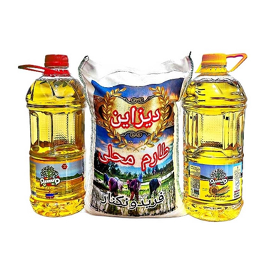 پک کالاهای مصرفی کد 02 مجموعه 3 عددی
