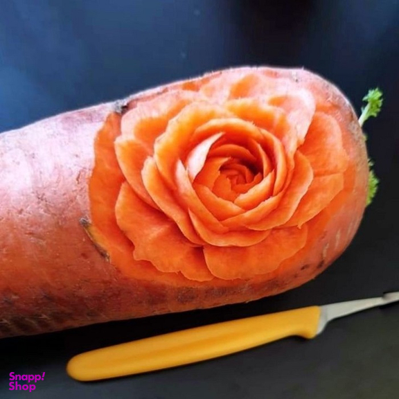 ست چاقو میوه آرایی و حکاکی کد 1612 مجموعه 4 عددی