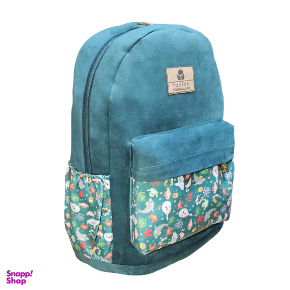 کوله پشتی زنانه یوتاب مدل مخمل K-01