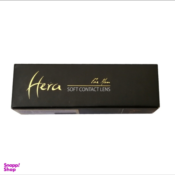 لنز رنگی سالانه هرا کد 15 رنگ قهوه‌ ای طبیعی