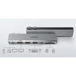 هاب 7 پورت انکر مدل A8354 547 7in2 USB-C