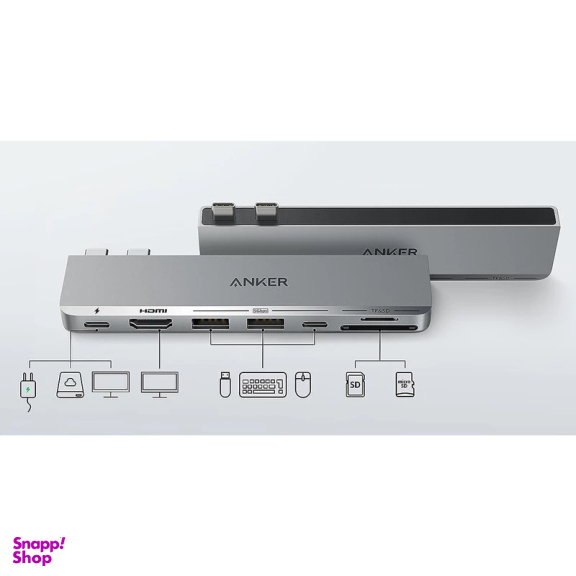 هاب 7 پورت انکر مدل A8354 547 7in2 USB-C
