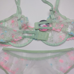 ست شورت و سوتین زنانه نوشه پوش کد 88933 رنگ سفید