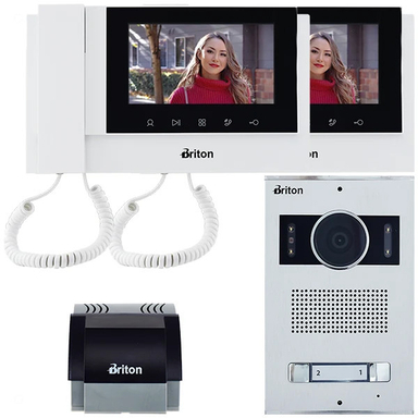 دربازکن تصویری برایتون مدل دو طبقه 7030-2002 مجموعه 4 عددی