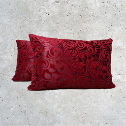 رو بالشی مدل مخمل سوما کد 0304121 مجموعه 2 عددی