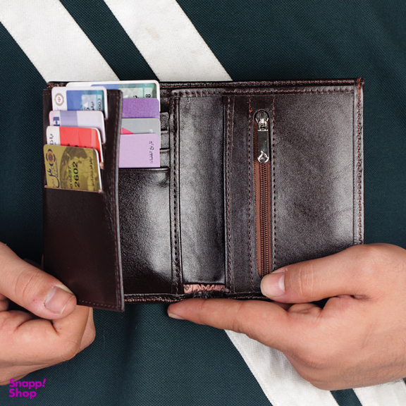 کیف پول مردانه چرم بارز کد DM102