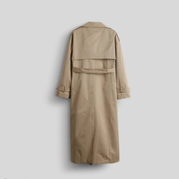 بارانی زنانه مدل GD-o-20733804 طرح ساده رنگ کرم