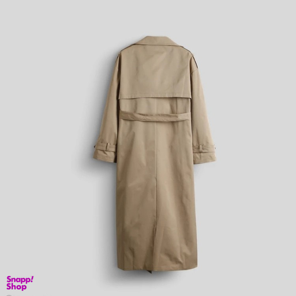 بارانی زنانه مدل GD-o-20733804 طرح ساده رنگ کرم