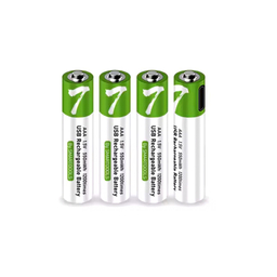 باتری نیم قلمی قابل شارژ اسمارتولز مدل یو اس بی AAAA بسته 4 عددی