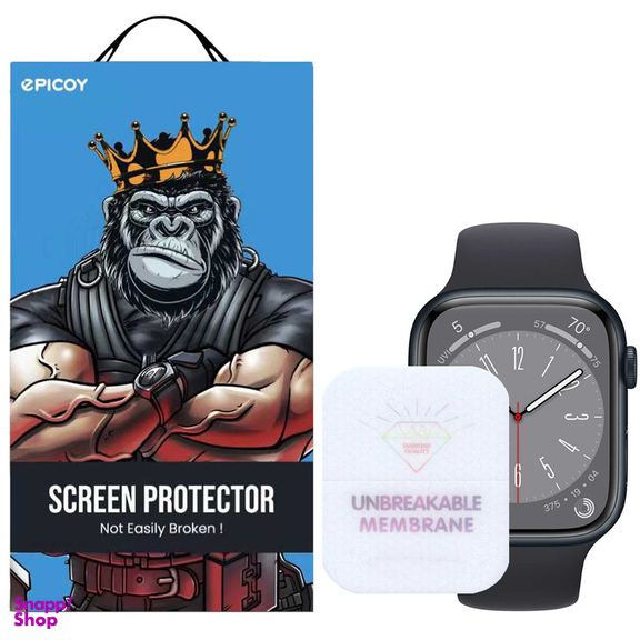 محافظ صفحه نمایش مات اپیکوی مدل Hydrogel Mte مناسب برای اپل واچ 45 میلی متری سری 7 / 8