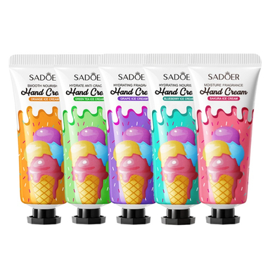 کرم مرطوب کننده سادور مدل بستنی حجم 20 میلی لیتر مجموعه 5 عددی