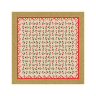 دستمال گردن زنانه گواپو مدل S55 طرح گل دار