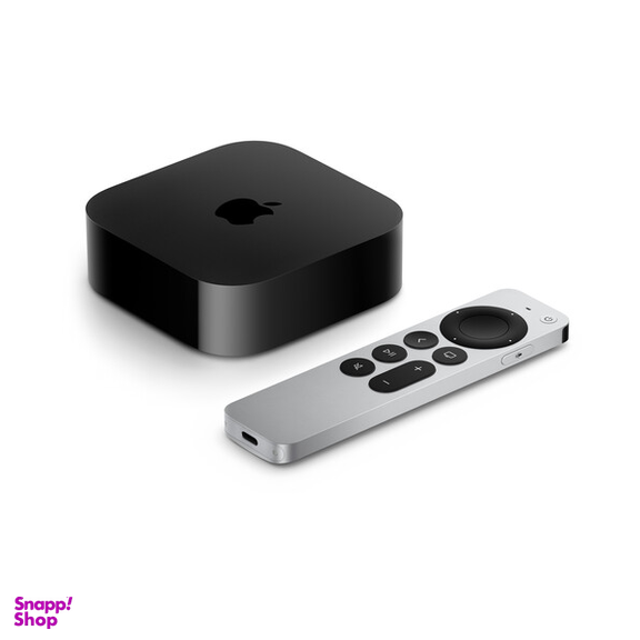 پخش کننده تلویزیون اپل مدل Apple TV 4K WiFi+Ethernet نسل هفتم ظرفیت 128 گیگابایت