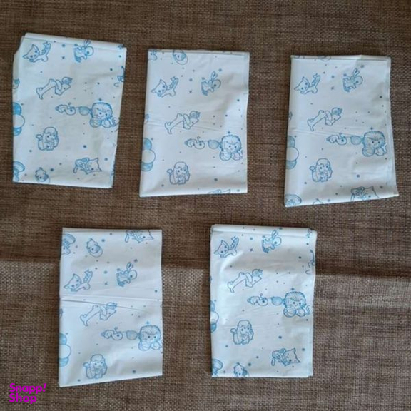 محافظ کهنه کودک مدل حیوانات کد AB 04 بسته 5 عددی