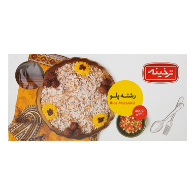 رشته پلویی ترخینه وزن 400 گرم