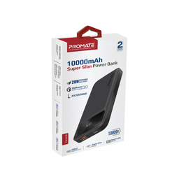 پاوربانک پرومیت مدل TORQ-10 ظرفیت 10000 میلی آمپر ساعت