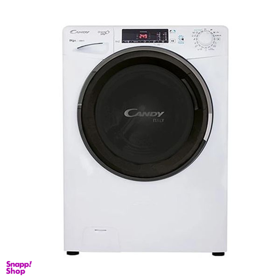 ماشین لباسشویی کندی مدل PFC 822 W ظرفیت 8 کیلوگرم