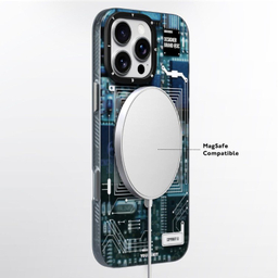 کاور گوشی موبایل یانگ کیت مدل Cyberpunk 360 Spin Magnetic Stand Case مناسب برای اپل iPhone 16 Pro Max