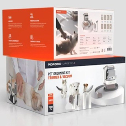 ست اصلاح و مکش مو حیوانات خانگی پرودو مدل LFST081