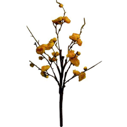گل مصنوعی مدل شکوفه به رنگ زرد