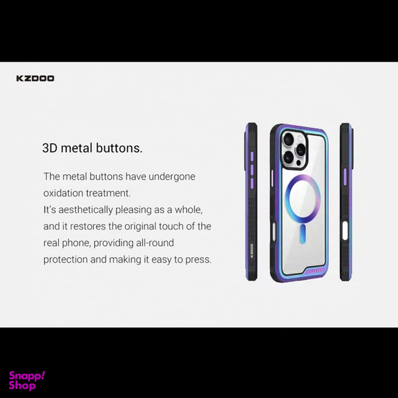 کاور کی -زد دوو مدل Mag Ares Sport مناسب برای گوشی موبایل اپل iPhone 16