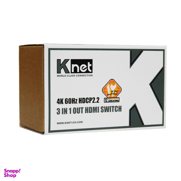 سوییچ تصوير کی نت مدل K-SWHD2003 HDMI