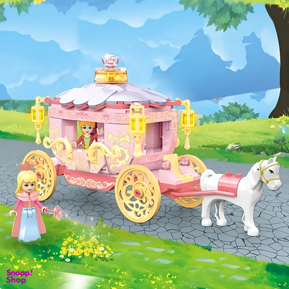 لگو 342 تکه سمبو مدل کالسکه پرنسسی کد 1816