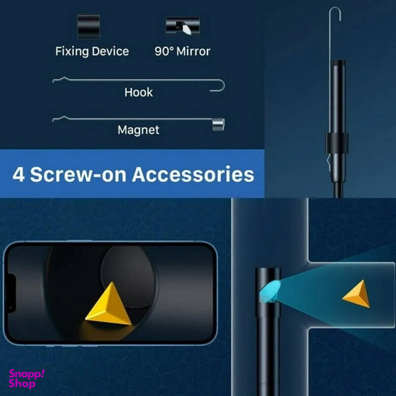دوربین آندوسکوپی دو لنزه 2 مگاپیکسل مدل Industrial Endoscope