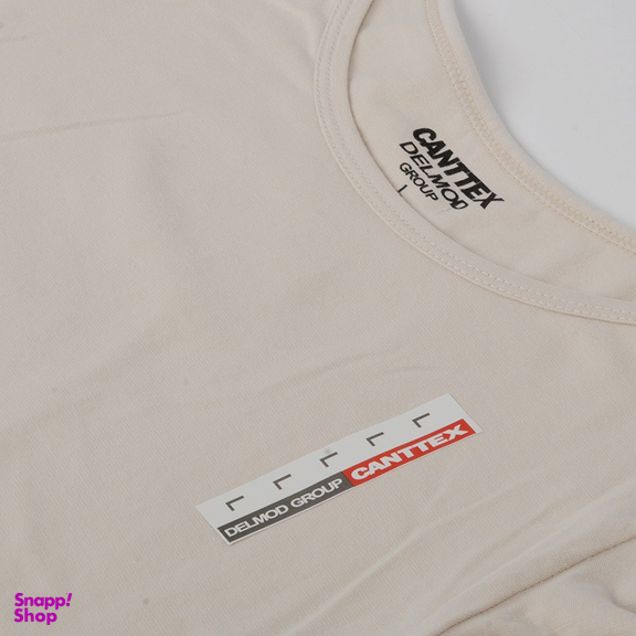 تیشرت آستین بلند زنانه کانتکس مدل 249014409 رنگ کرم