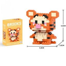 لگو ببر جیسی بریکس کد 3021 رنگ نارنجی