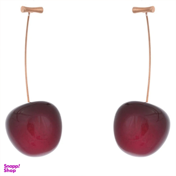 گوشواره زنانه دلبر طرح گیلاس کد GL-05