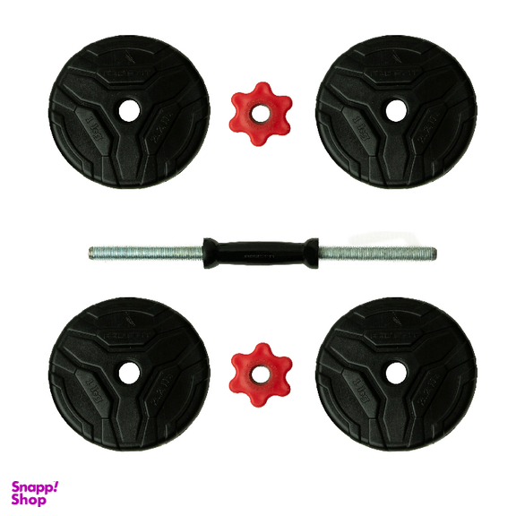 دمبل رادیس فیت مدل DVP-4-1000 وزن 4 کیلوگرم بسته 2 عددی