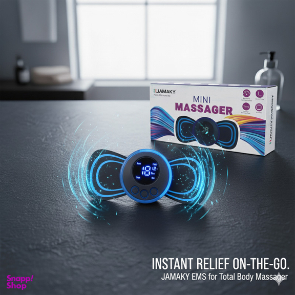 ماساژور برقی جاماکی مدل پروانه به همراه پد یدک بسته 3 عددی