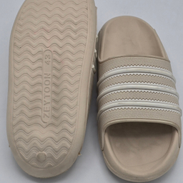 دمپایی مردانه زیتون مدل آدیداس پرو کد 04 رنگ کرم