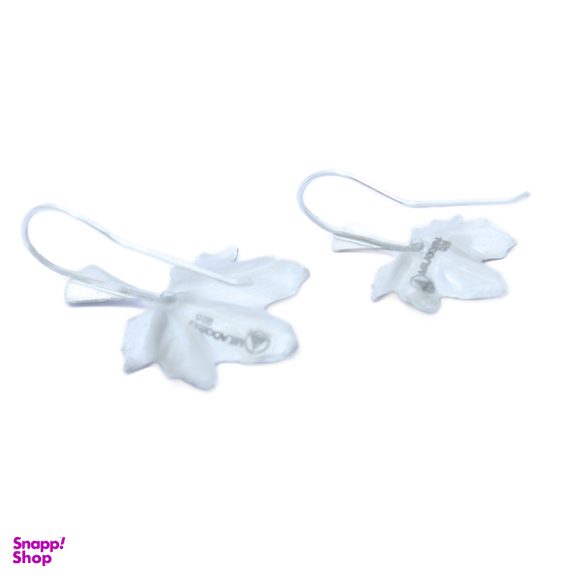 گوشواره نقره زنانه مدل برگ افرا