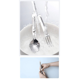 ست قاشق و چنگال استیل نکس تول مدل Stainless Steel Tableware