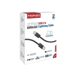 کابل شارژ سریع Type-C به Lightning پرومیت مدل ECOLINE-CI120 طول 1.2 متر