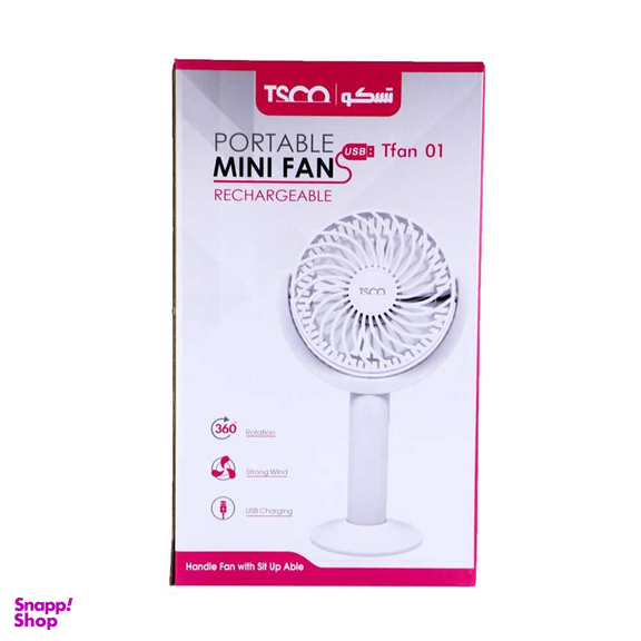 پنکه رومیزی تسکو مدل TFan 01