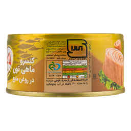 کنسرو ماهی تون در روغن لادن وزن 180 گرم بسته ۴ عددی
