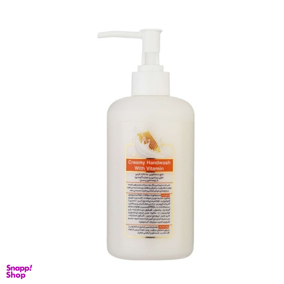 مایع دستشویی کرمی اوه رایحه شیر و عسل حجم 450 میلی لیتر