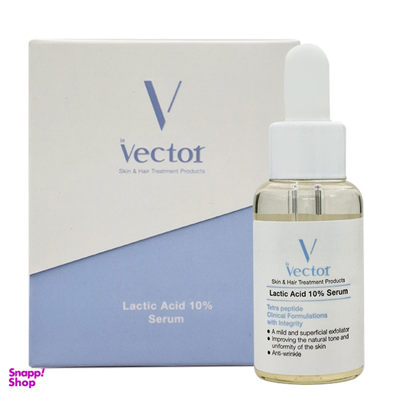 سرم ضد لک وکتور مدل lactic acid 10% حجم 30 میلی لیتر