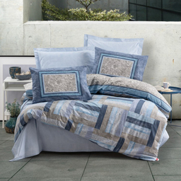 سرویس کاور لحاف یکنفره 3تکه کاتن باکس مدل Groovy