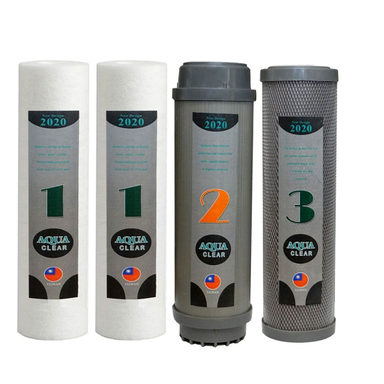 فیلتر تصفیه کننده آب آکوآ کلیر مدل SUPERB FILTER 4A مجموعه 4 عددی